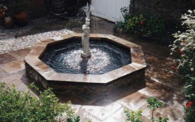 Hard Landscaping - Water Features & Planting