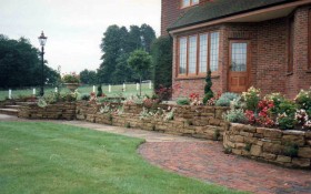 Hard Landscaping - Water Features & Planting